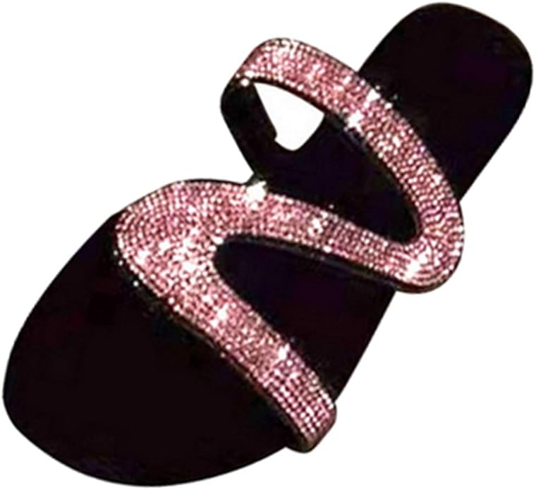 F Fityle Al Aire Libre Bling Glitter Fancy Sparkle Zapatillas De Mujer
