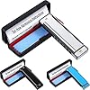3 Packungen Mundharmonika Tonart C Blues Mundharmonika 10 Loch 20 Ton Diatonische Mundharmonika C mit Etui, Bedienungsanleitung und Reinigungstuch für Anfänger, Studenten, Erwachsene, Kinder Geschenk