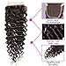 Beauty Forever Hair 8A Grade Malaysian Deep Wave 3 Bundles with Lace Closure 4X4 inch Free Part Unprocessed Virgin Human Hair Deep Curly Bundles with Lace Closure Natural Color(16 18 20+14 closure)