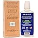 All Natural Mouthwash - Made in USA - REMOVES BAD BREATH and TOOTH PLAQUE - Best Alcohol Free Oral Rinse for Tartar Defense, Fresher Breath, and Healthier Gums - Mint Flavor.  