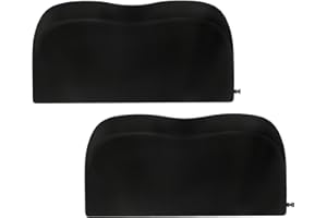 Jusen RV Tire Covers, Dual Axle Wheel Cover (2 Pack) Fits 30"-33" Diameter Tires,Waterproof Anti-UV 420D Oxford Black Dual Tire Covers RV Accessories for Truck/Trailer