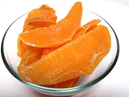 Dried Mango Slices-Orange Flavor, 5 LB bag