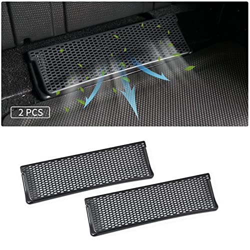 Rear Under Seat Air Vent Cover Grille For Tesla Model Y (2022-2025) - By X-CAR