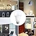 KINDEEP A19 60W Equivalent LED Light Bulb, Warm White 3000K, 9W 900 Lumens, CRI80+ 110V, E26 Base LED Bulbs Non-Dimmable, 270° Beam Angle 1-Pack