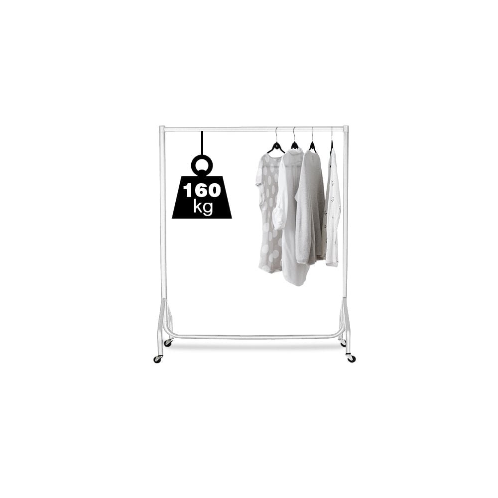 3ft White Heavy Duty Clothes Rail Amazon.co.uk Kitchen & Home