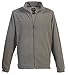 Gioberti Mens Full Zip Polar Fleece Jacket, Gray, Medium