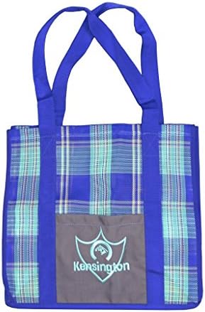 Kensington KPP Large Tote Bag, Blue Ice Plaid, One Size
