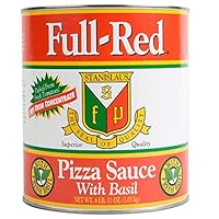 Full Red Pizza Sauce with Basil #10