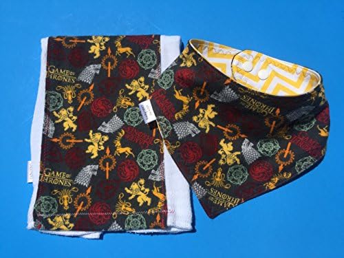 Dribble Bib Burp Cloth Set