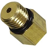 GlowShift Fuel Pressure Sensor Thread Adapter Compatible with 6.0L Ford F-250 F-350 Super Duty Power Stroke Diesel 2003-2007 