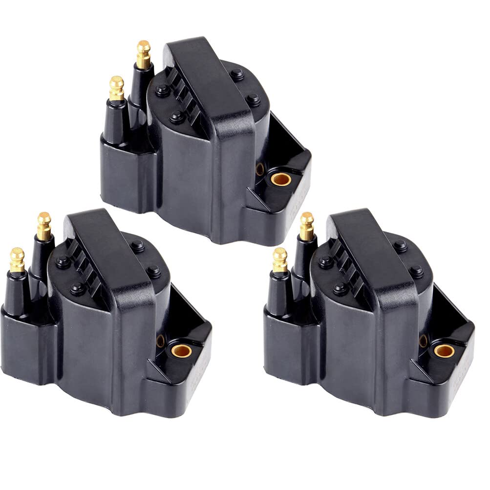 Photo 1 of ECCPP 3 Pcs Ignition Coils Pack Compatible with Buick/Cadillac/Chevy/GMC/Isuzu/Oldsmobile/Pontiac 1986-2009 Replacement for C1316 D545 for Travel, Transportation and Repair