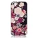 iphone 5S Case, Johncase® [Floral Series] Apple iphone 5 5s Case Covers Durable TPU-material for Scratch Resistant and Drop Protection [Retail Packing/ Lifetime Warranty] Cute Protective Phone Case for iphone 5c 5s (2015) - (Flower)