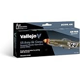 Vallejo Model Air US Army Air Corps Set 71182 European Theater Op. (ETO) WWII (8)