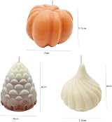 WYAHYQ 6Pcs Silicone Moulds for Candle Making & Baking, Food Grade view 3