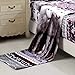BEDnLINENS HIG 3D Bed Sheet Set -4 Piece 3D White Mountain Wolves Printed Sheet Set King Size (Y08) - Soft, Breathable, Hypoallergenic, Fade Resistant -Includes 1 Flat Sheet,1 Fitted Sheet,2 Shams