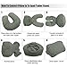 AMC Beanbag Stand for Tablets of Ereaders Travel Pillow, Grey