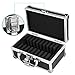 Accmor Aluminum Fidget Carrying Case for Fidget Hand Spinner, Holds 10 Fidget Spinners, 7.1'' (L) x 4.3