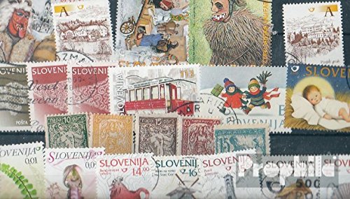 Prophila Collection slovenia 25 various stamps (Stamps for collectors)