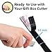 CANOPUS Hook and Loop Reclosable Fastener, SJ3550 250 Black Lock Tape for Hanging Pictures, Signs and Displays, Remotes, Tools, Crafts, 0.5 in x 6 ft, Made in USA