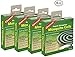 Coghlan's Mosquito Coils, 4-packs w/10 coils per pk - for Camping, Picnics, BBQ, Deck, etc - #8688