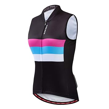 sleeveless cycling top