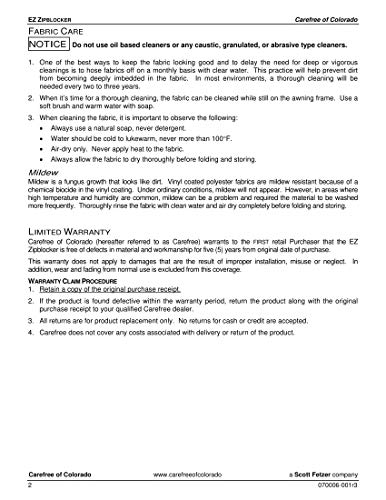 4 Carefree+701509+Black+Awning+ZipBlocker