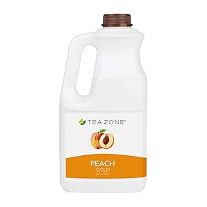Tea Zone 64 fl. oz Peach Syrup