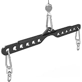 Fit4Fun 2:1 Cable Adapter LAT Pull Down Bar, 6-35in Options