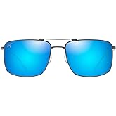 Maui Jim Polarized Men's Aeko Aviator Sunglasses