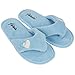 Aerusi Heart Love Women's Splash Spa Bedroom Home Thong Slipper