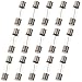 15pcs 3Amp 250V Slow-Blow Glass Tube Fuse T3A Fuse, 20x5mm