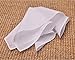 Milesky White Handkerchiefs Premium 60s Cotton 11 Inches (Pack of 6)