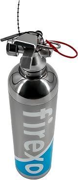Firexo All in One 500ml Stainless Steel Fire Extinguisher Chrome view 8