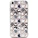 iPhone 7 Case, MC Fashion Ultra Thin Transparent TPU Rubber Flexible Slim Skin Case Cover for Apple iPhone 7 (2016) and iPhone 8 (2017) (Cat Family)