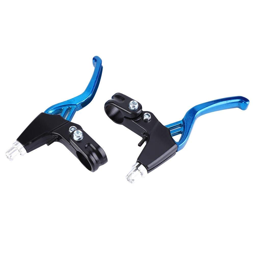 Bicycle Brake Levers Aluminium Alloy Brake Lever for Mountain Bike Road Bike (Blue)