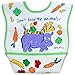 Dex Dura Bib Large for Ages 6 - 24 Months - Don't Feed the Animals