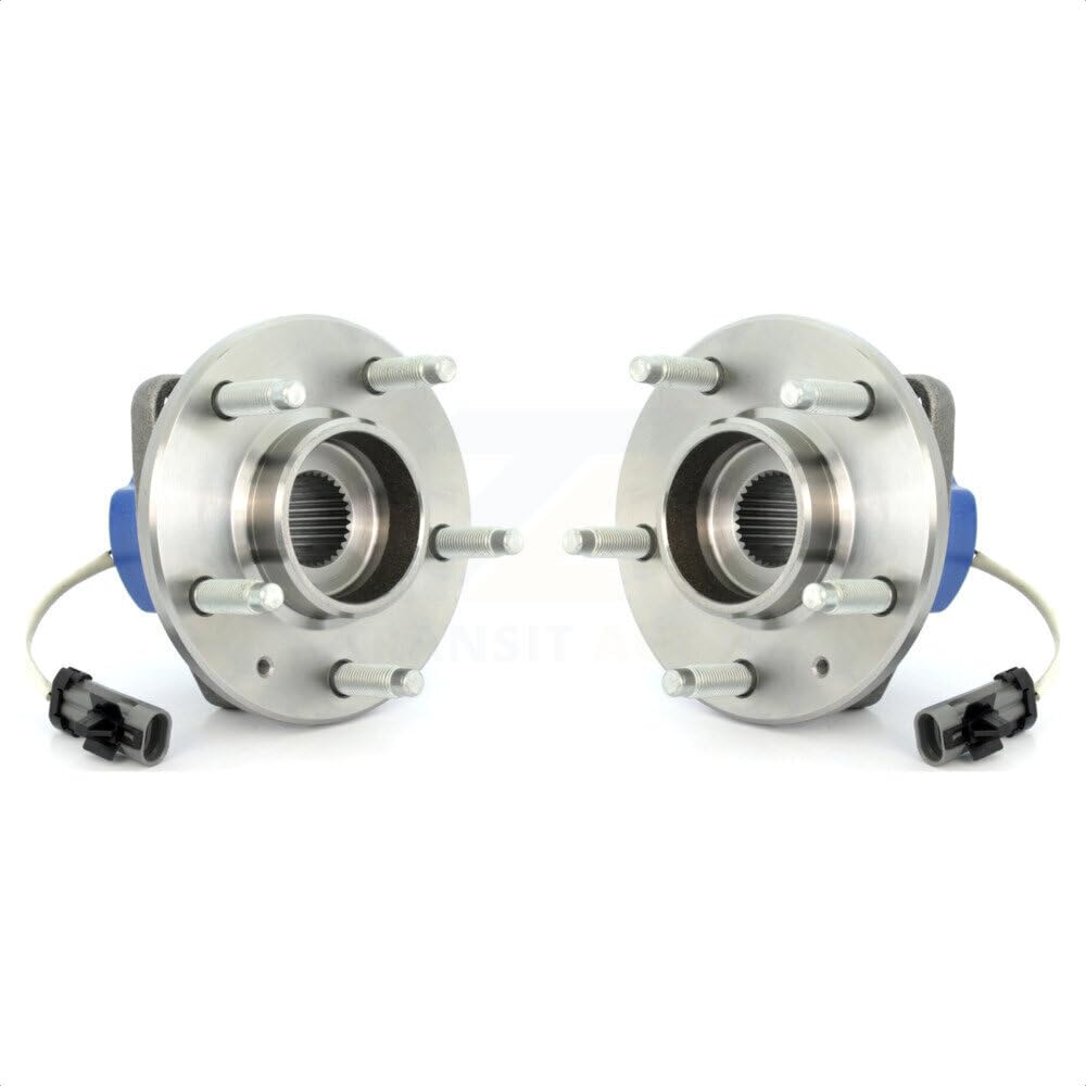 Front Wheel Bearing And Hub Assembly Pair For