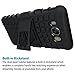 K-Xiang SWEET-65 Armor Series Heavy Duty Protection, Hybrid Shockproof, Dual Layer Protective Case Cover with Stand for Samsung Galaxy J7, Black