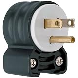 Legrand - Pass & Seymour PS5266SSANCCV4 Straight Blade Angled Plug 3-watt 15-Amp 125-volt, Heavy Duty Construction Great for Many Heavy Duty Applications