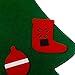 DIY Christmas Tree Set, Felt Xmas Tree Set (3.28 x 2.52 FT) with 32 Pcs Ornaments, Safe 100% Felt Fabric Material, Recyclable Christmas Decorations Wall Hanging Decoration, Perfect Xmas Gift for kids