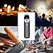 Dibikou Electronic Triple Arc Lighter Cigarette Rechargeable Flameless Windproof Plasma Creative Metal Cigar
