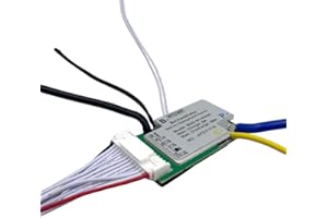 BeMuchSafer 13S 30A 48V Battery BMS Separate Port with On/Off Switch Temperature Sensor 13S30A 46.8V BMS for DIY Polly Hailon