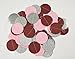 Graduation Party Decorations Burgundy Silver 2024/Maroon Silver Paper Artificial Flowers Tassels Garland Fall Bridal Shower Decorations Burgundy Pink Silver Wedding Fall Birthday Party Decorations