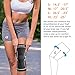 CAMBIVO 2 Pack Knee Brace, Knee Compression Sleeve for Men and Women, Knee Support for Running, Workout, Gym, Hiking, Sports (Gray,X-Large)