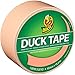 Duck Brand 240978 Color Duck Tape, Just Peachy, 1.88-Inch by 20 Yards, Single Roll