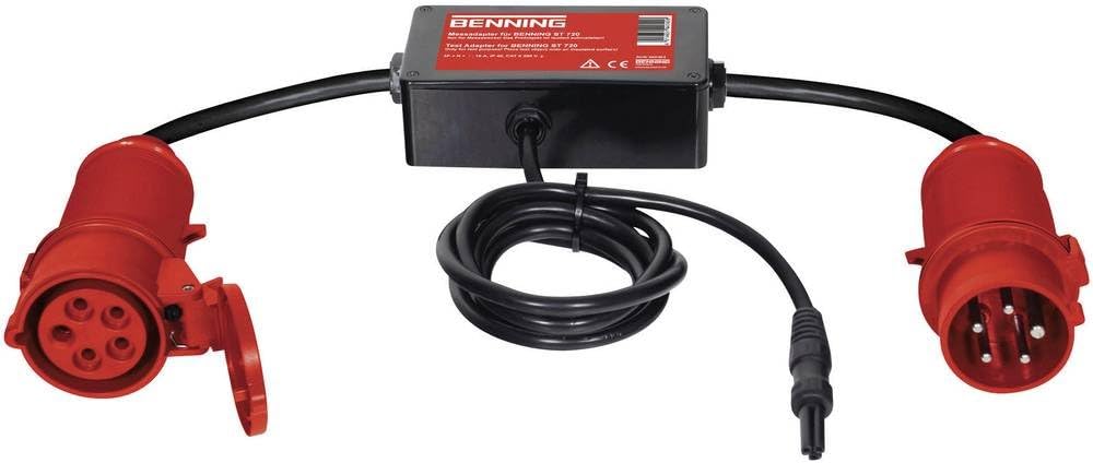 BENNING32 A Three Phase EEC 3-Phase Active Size for Three-Phase Device 32 Adapter to EEC Active 044141