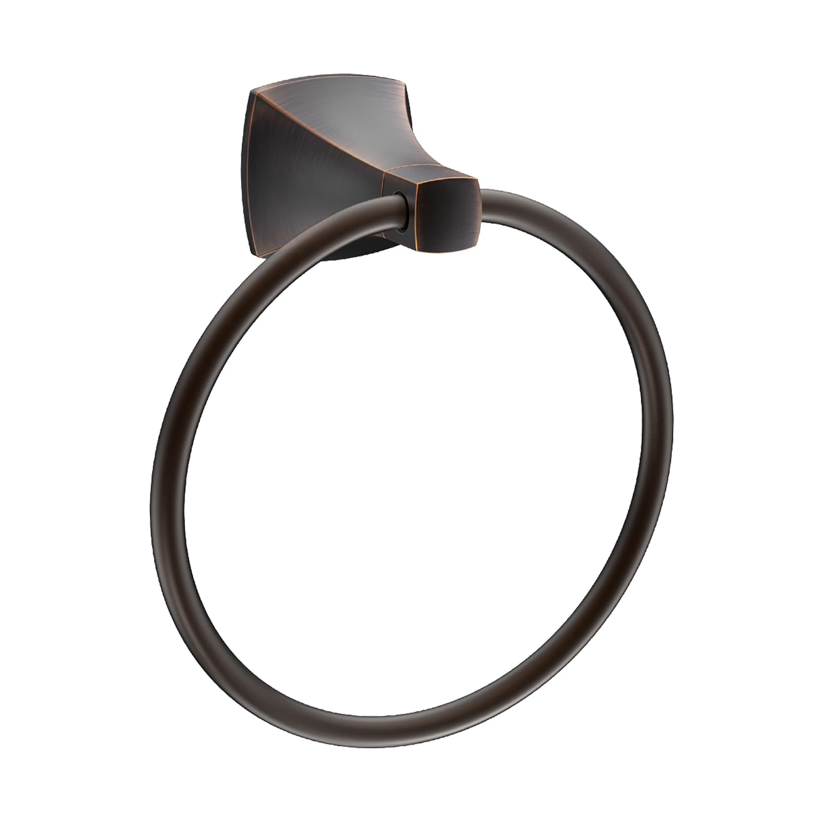 Photo 1 of WZRUA Hand Towel Holder for Bathroom Oil Rubbed Bronze Towel Ring Stainless Steel and Zinc Alloy Towel Hanger Wall Mount for Bath, Kitchen