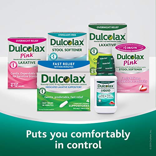 Dulcolax Fast Relief Medicated Laxative Suppositories Fast Relief