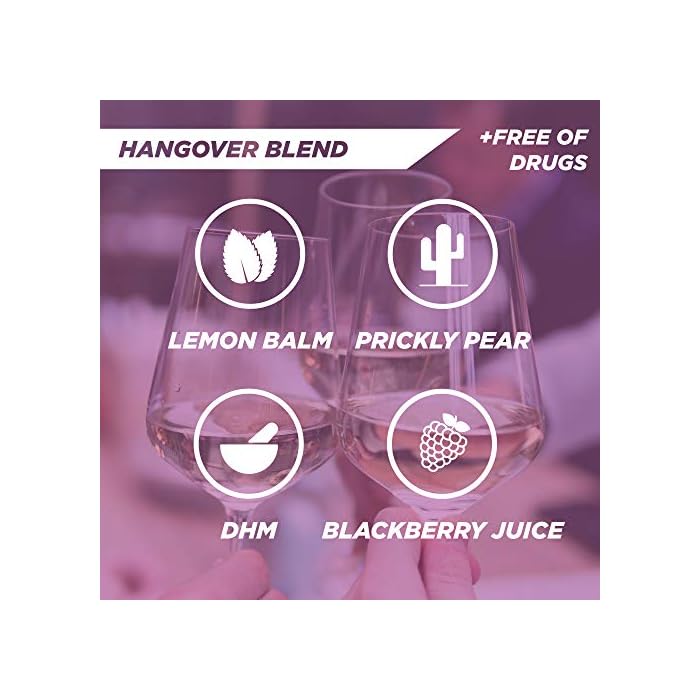 Tru Rescue Shot Natural Hangover Prevention Shot, Hangover Blend with