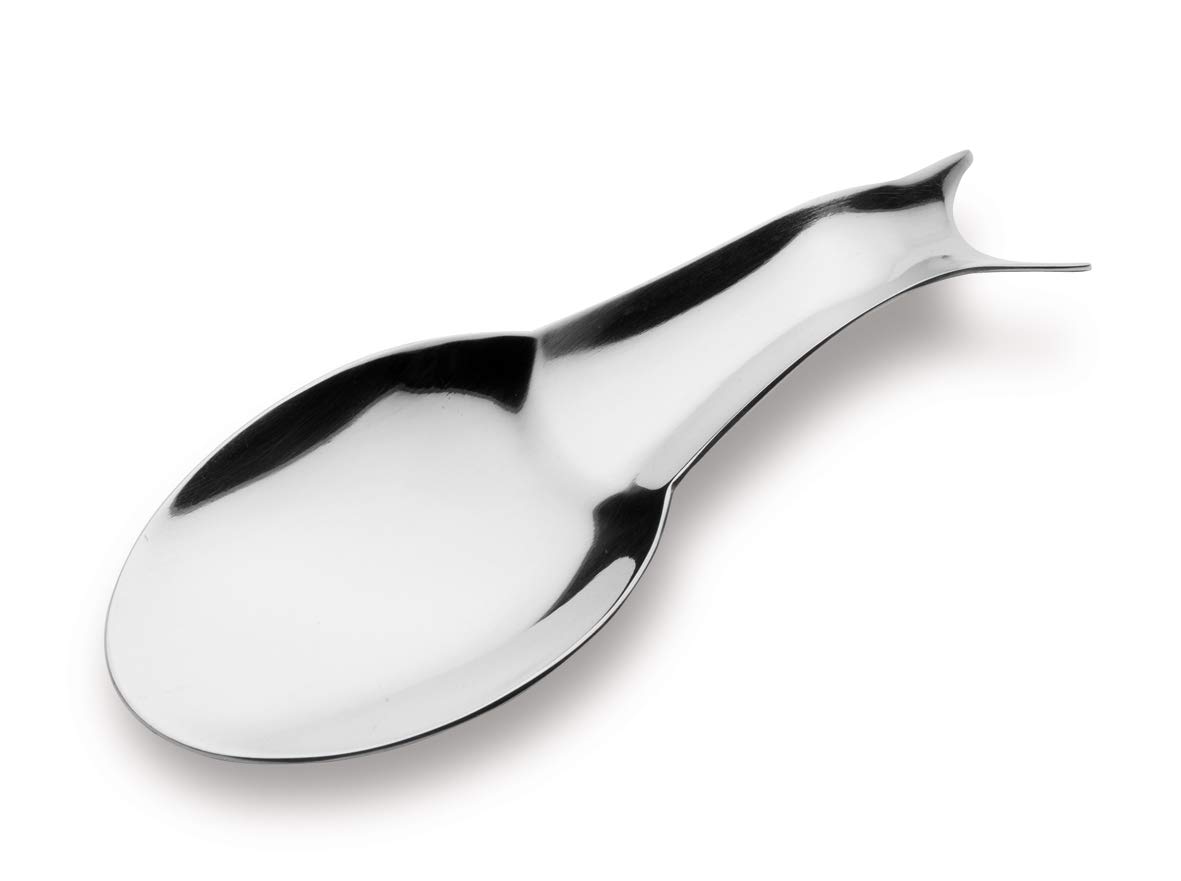 Grunwerg Aperitif Tasting Spoon Made of High Quality 18/10 Stainless Steel - Silver